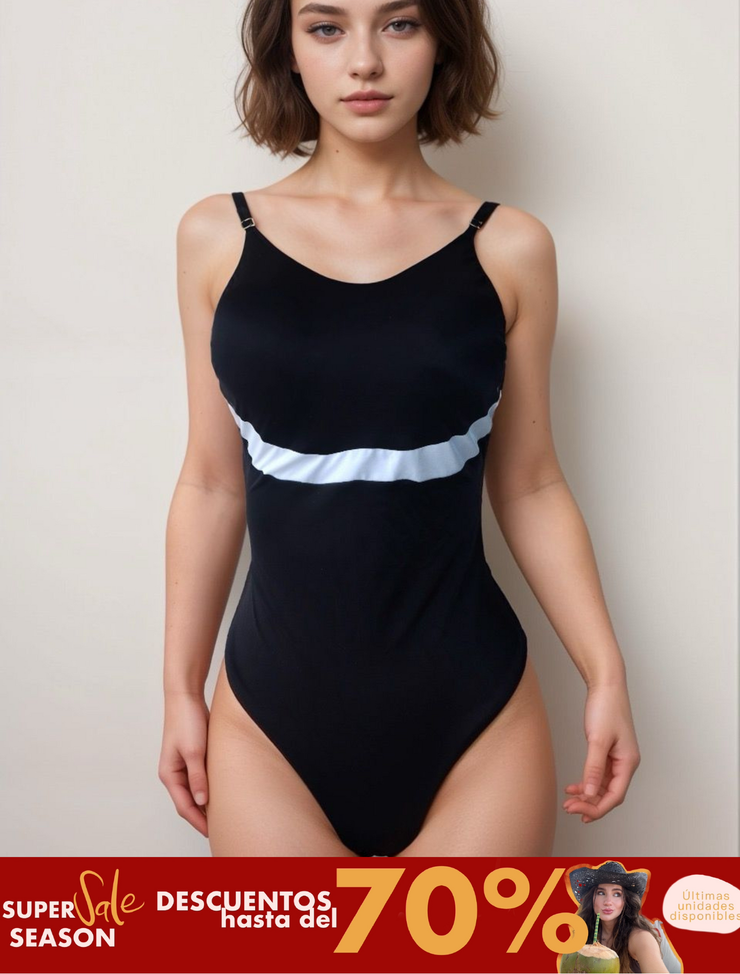 ECLIPSE - enterizo negro